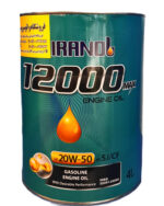 روغن موتور ایرانول 12000 چهار لیتری 20w50