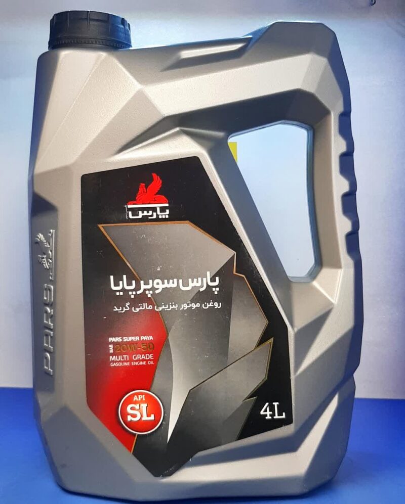 روغن موتور پارس سوپر پایا 20w50 چهار لیتری - Image 1