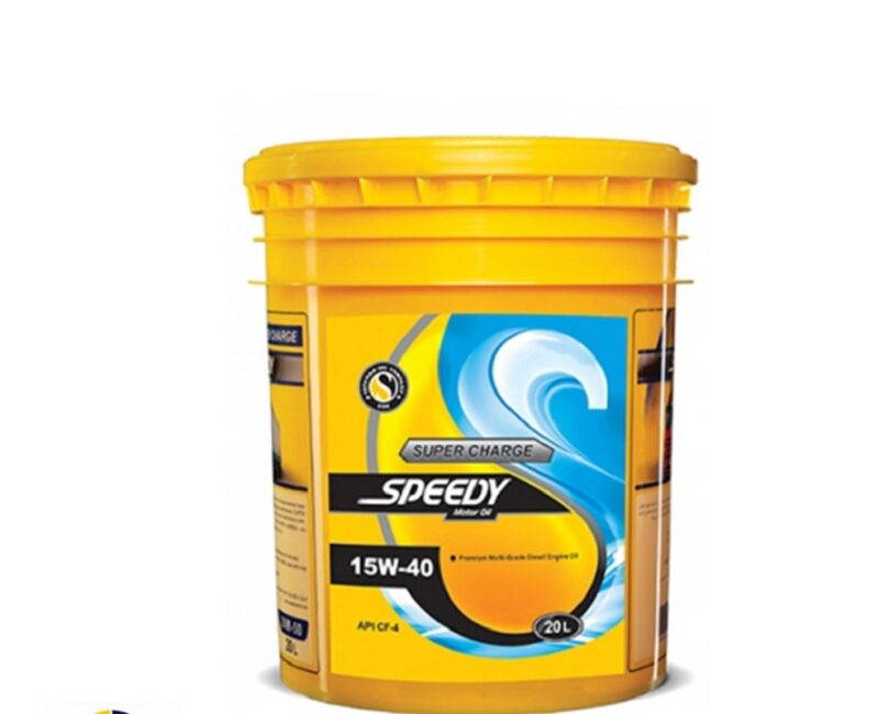 روغن موتور اسپیدی سوپر شارژ 15w40 بیست لیتری دیزلی - Image 1