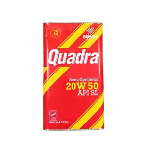 روغن موتور بوش 20w-50 چهار و نیم لیتری