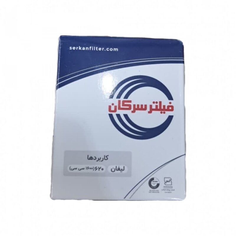 فیلتر روغن لیفان 620 کاغذی موتور 1600 سرکان - Image 1
