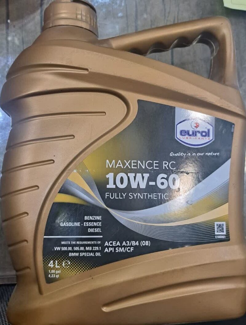 روغن موتور یورول SM RC 10W60 اصلی4لیتری - Image 1