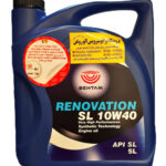 روغن موتور بهتام رنوویشن (توتال سابق) 10W40 (پنج لیتری) SL