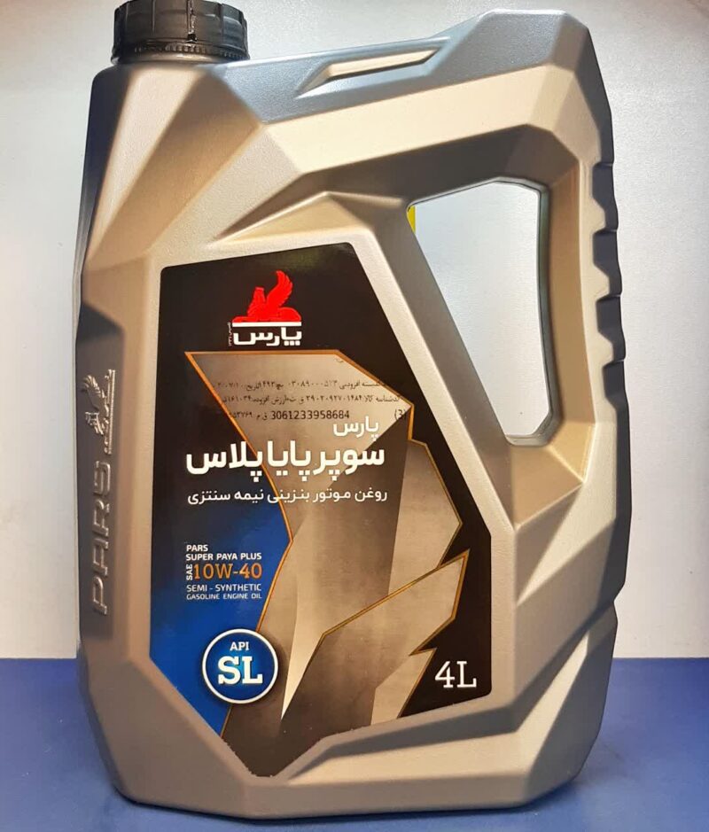 روغن موتور پارس سوپرپایا پلاس 10w40 چهار لیتری