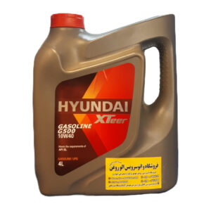 روغن موتور هیوندای G500 10w40 (چهار لیتری) SL