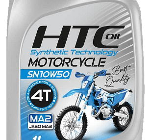 روغن موتور سیکلت اچ تی سی HTC oil SN 4T 10w50 1 Litr