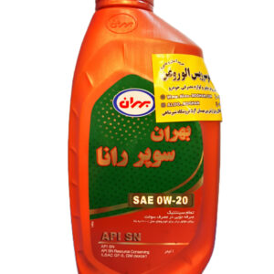 روغن موتور بهران سوپر رانا 0w20 (یک لیتری)