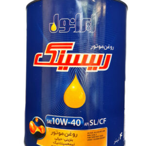 روغن موتور ایرانول ریسینگ 10W40 (چهار لیتری) SL فلزی