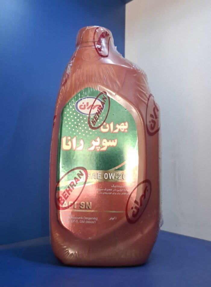 روغن موتور بهران سوپر رانا 0w20 یک لیتر