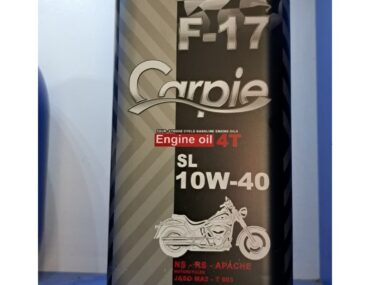 روغن موتور سیکلت کارپیه Carpie F17 SL 10w40