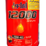 روغن موتور ایرانول 12000 فلزی 10w40 (چهار لیتری) SJ/CF