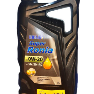 روغن موتور ایرانول سوپر رونیا 0W20 (پنج لیتری) SN