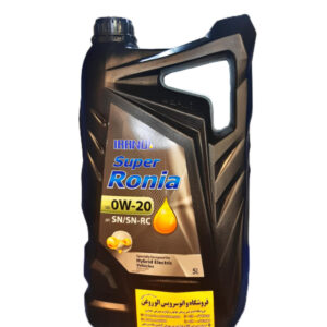 روغن موتور ایرانول سوپر رونیا 0W20 (پنج لیتری) SN
