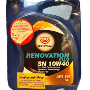 روغن موتور بهتام رنوویشن پلاس (توتال سابق) 10w40