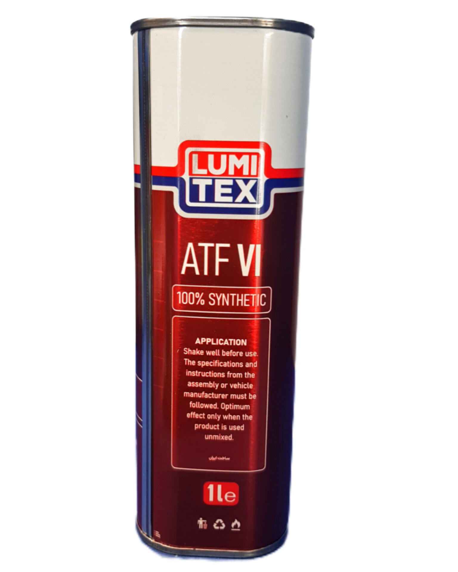 InShot_20251026_152714697 روغن گیربکس (دنده) اتوماتیک لومیتکس ATF VI شش خط (یک لیتری) - Image 3