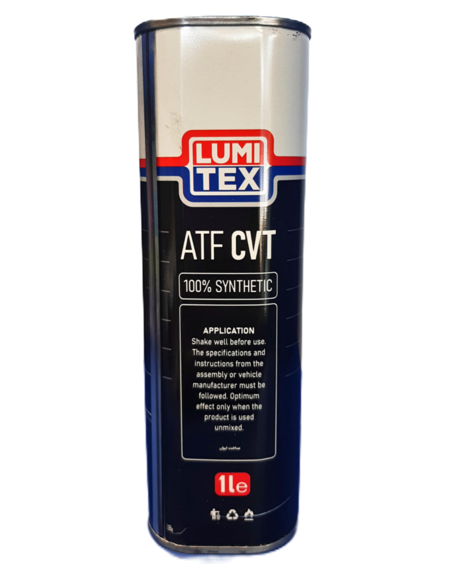 InShot_20251026_152832138 روغن گیربکس (دنده) اتوماتیک لومیتکس ATF CVT (یک لیتری) - Image 3