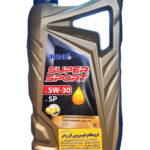 روغن موتور ایرانول سوپر اسپرت 5w30 (پنج لیتری) SP