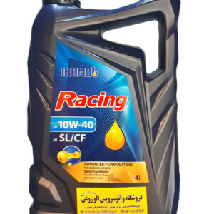 روغن موتور ایرانول ریسینگ 10W40 (چهار لیتری) SL