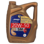 روغن موتور اسپیدی پلاتینیوم 20w50 (چهارلیتری) SM پلاستیکی