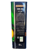 روغن موتور اسپیدی سوپر پلاتینیوم 0w20 (پنج لیتری) SN فلزی - Image 2
