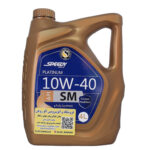 روغن موتور اسپیدی پلاتینیوم 10w40 (چهار لیتری) SM پلاستیکی