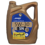 روغن موتور اسپیدی سوپر پلاتینیوم 5w30 (چهار لیتری) SN