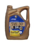 روغن موتور اسپیدی سوپر پلاتینیوم 5w30 (چهار لیتری) SN
